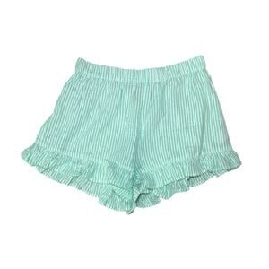 New Asos Light Green White Lounge Shorts Size 6